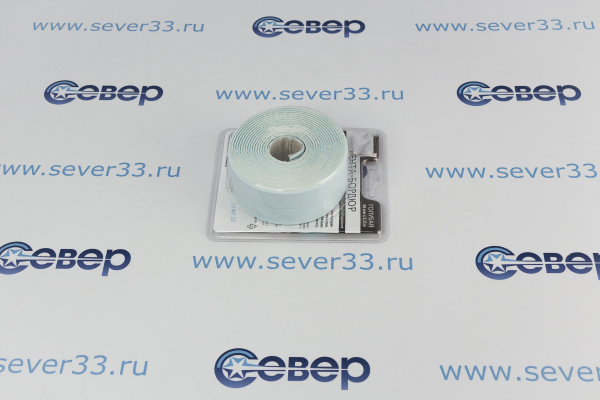 Лента бордюрная самоклеющаяся 38 мм x 3,35 м голубая (118) АККУРАТ_1