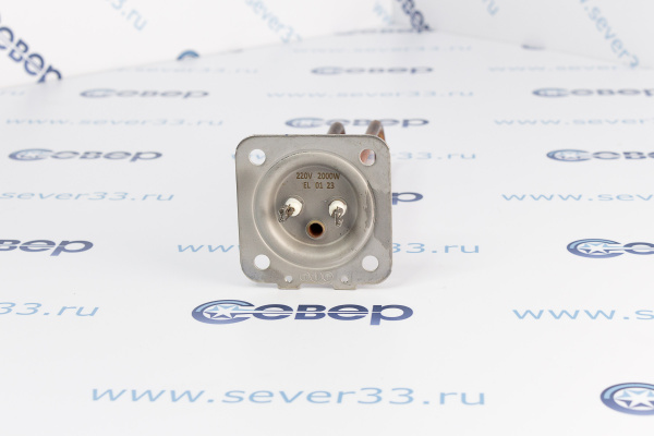 ТЭН 2000W ЭВН Ariston Platinum EL (квадратный фланец)_2