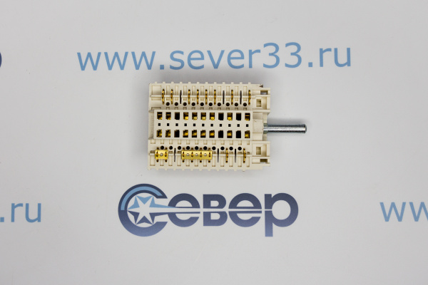 Переключатель духовки Dreefs 11HE242, 10-поз., шток-29mm, зам. Hansa-8061791,8050826 COK301AA CU6648_2