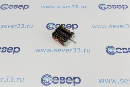 Переключатель плиты INDESIT EGO 46.26866.801, 022195 6 поз. | Продажа, монтаж и обслуживание холодильного оборудования | Север33