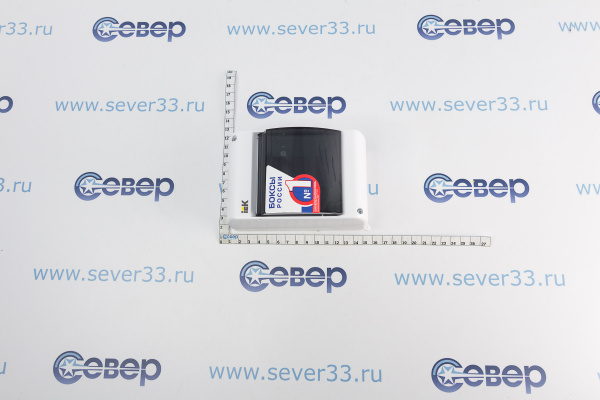 Корпус IEK MKP42-N-04-30-12 ОП КМПн 24 Krepta 3 IP30 для 4-х авт. выкл.прозр. крышка пластик белая_3