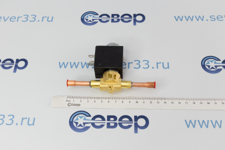 Соленоидный клапан Becool BC-EMV3 14S 1/4" с катушкой | Продажа, монтаж и обслуживание холодильного оборудования | Север33