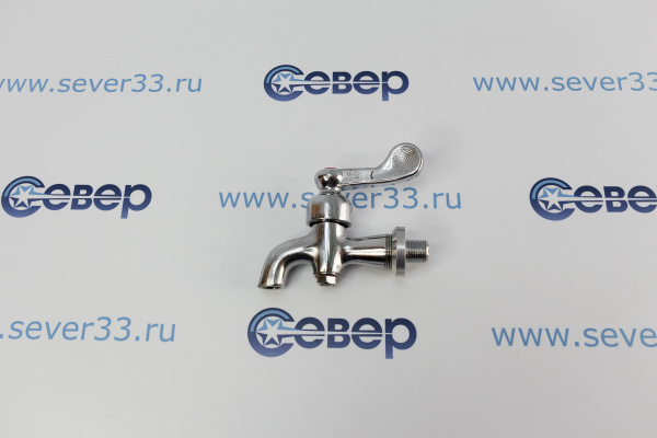 Кран для горячей воды d=16 без гайки_3