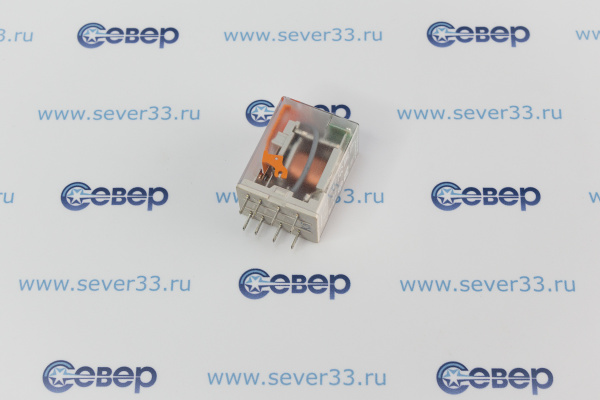 Реле промежуточное CR-M230AC2L 12А 230В 2ПК CR-M c индикацией без розетки_2