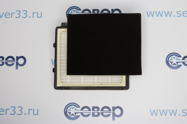 F44 HEPA набор фильтров для пылесоса PHILIPS EasyLife FC8140 - FC8149, аналог PHILIPS FC8071_01- 2шт_1