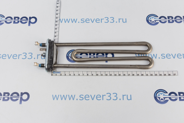 ТЭН 1950W (прямой с отверст., L=235,R13+,М160) ZANUSSI_2
