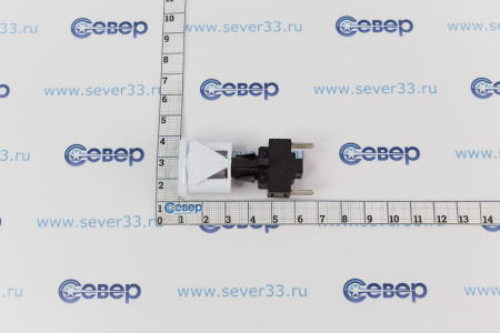 Кнопка подсветки "GEFEST", "DARINA" ПКН-507-113 овал (белая) | Продажа, монтаж и обслуживание холодильного оборудования | Север33