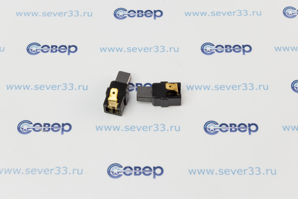 Электроугольная щетка (2шт), Мakita (СВ 417А), перфоратор, 6x9x12мм, с отстрелом (609)_3