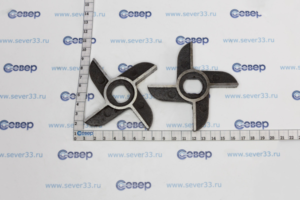 Комплект ножей для мясорубки МИМ-600 без бурта_3