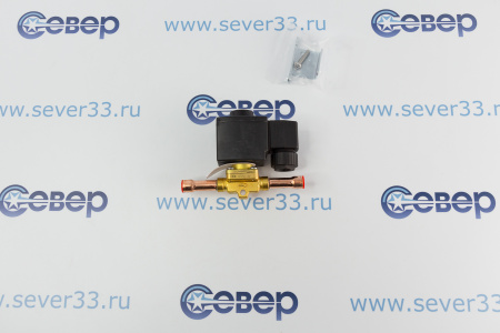 Соленоидный клапан Ридан EVR3s, 3/8" | Продажа, монтаж и обслуживание холодильного оборудования | Север33