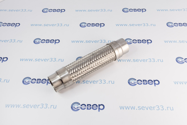 Металлорукав DN50 P40 L300 Патрубок 60,3x1,5 - 30 _ нерж. - Патрубок 60,3x1,5 - 30 _ нерж_3