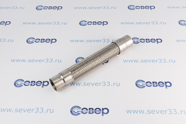 Металлорукав DN32 P40 L300 Патрубок 42,4x1,5 - 30 _ нерж. - Патрубок 42,4x1,5 - 30 _ нерж_3