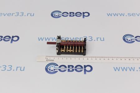 Переключатель плиты 263900054,870701К BEKO 7 поз. 23 мм (16А) | Продажа, монтаж и обслуживание холодильного оборудования | Север33