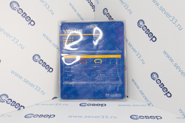 Шланг заправочный 150 см VRP-U (компл. 3 шт.)  R12, R22, R134_3