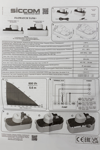 Помпа Flowatch Tank+ 1.2_0