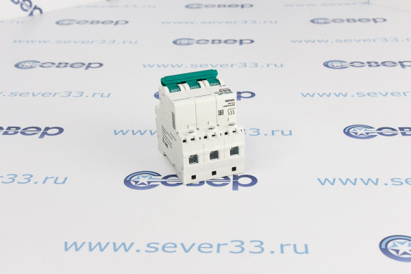 Выключатель автоматический Dekraft 3P C 63А ВА-103 4.5кА_3