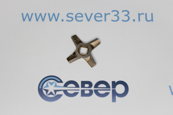 Нож для мясорубки Zelmer ZL016, D47мм 9x9мм 630749, 00630749, 757007, 00757007, 632544,_2