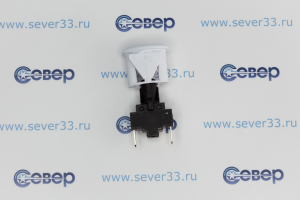 Кнопка подсветки GEFEST, DARINA ПКН-507-113 овал (белая)_4