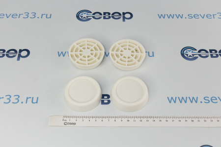 Антивибрационные подставки Ozone CMA-17W, белые круглые | Продажа, монтаж и обслуживание холодильного оборудования | Север33