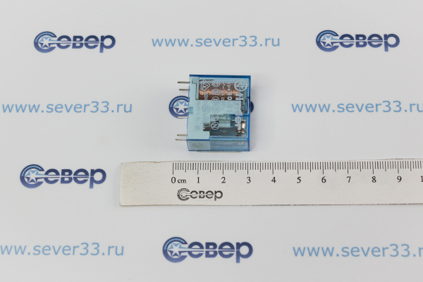 Реле миниатюрное PCB выводы с шагом 5мм 1 гр конт 10А кат. DC 12_3