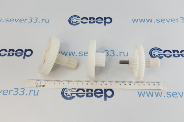 Шестеренка мясорубки VITEK Ø8222мм h70мм Ø8028,5мм h36мм Ø4618мм h33мм к-кт 3 шт_2