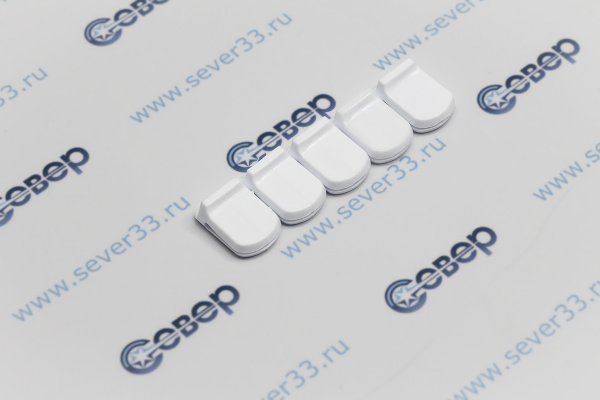 Набор упоров крышки стола (5шт), плит GEFEST м.1100,1200,3100,5100 (Gas Line)_2ed