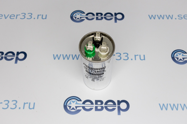 Конденсатор для сплит-системы 40+2,5 мкФ 450V метал. совмещ._2