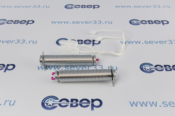 Ремкомплект двери ПММ BOSCH 754873, 626664 2 пружины+ 2 тросика WB501 DHL960BO_3