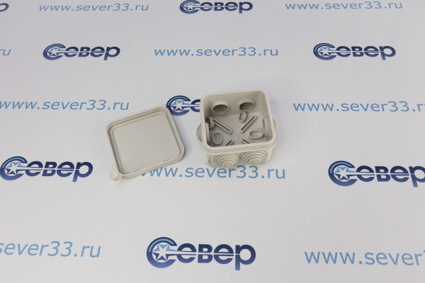 Коробка распределительная 70х70х40 IP55 белая RUVinil_3