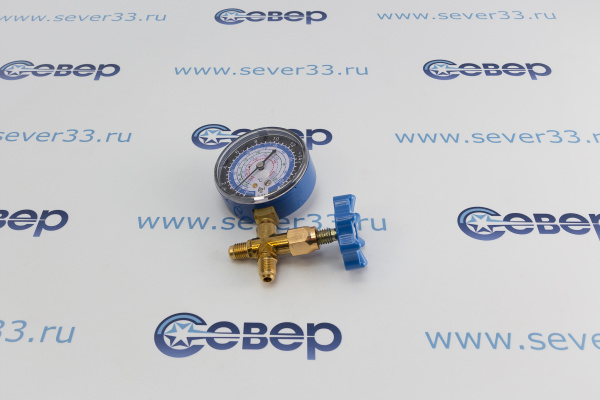 Коллектор одновентильный CT-466G низ. давление (R-22, R- 404, R-407, R-134)_3