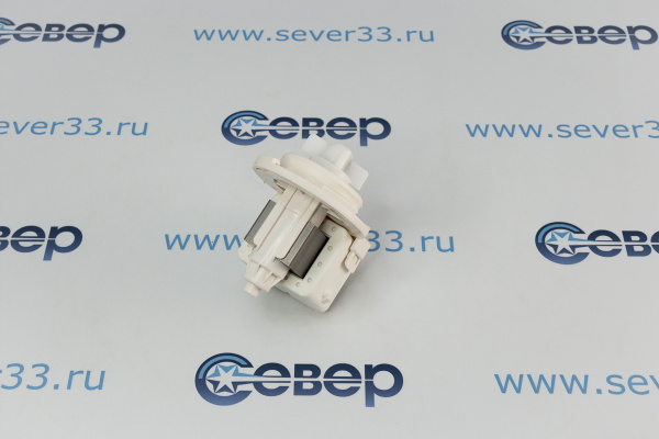 Насос слива Miele 30w (на защелк.4шт клеммы вместе) 6239560 8760859 3788832_3