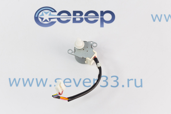 Двигатель (мотор) шаговый тяги шторок для кондиционера MP28VB 12V_3