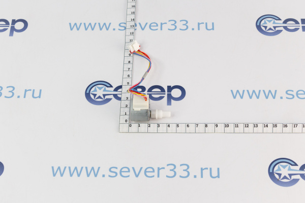 Двигатель (мотор) шаговый тяги шторок для кондиционера MP24AA 12V_2