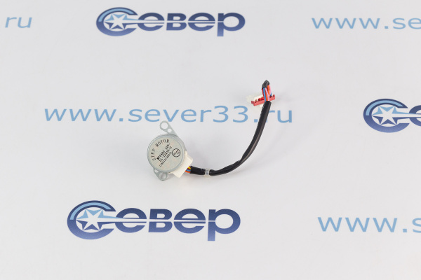 Двигатель (мотор) шаговый тяги шторок для кондиционера MP24AC 12V_1