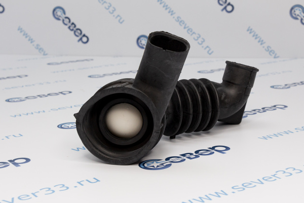 Патрубок Indesit Ariston от бака к насосу C00607224_2e