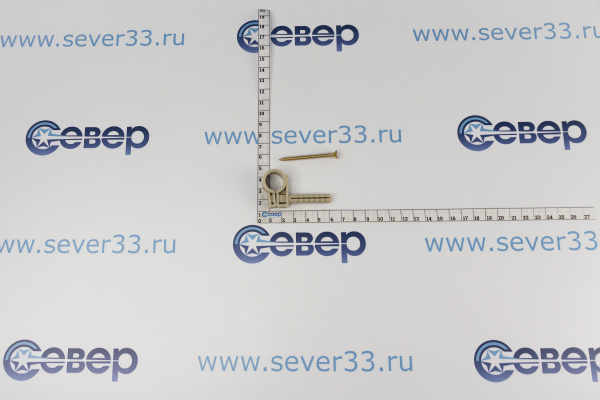Дюбель-хомут крепление для труб бобры, 16, RTP_2