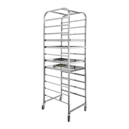 Тележка-шпилька для противней HESSEN ТШП-12 нерж. сталь (600х450х1700мм) | Продажа, монтаж и обслуживание холодильного оборудования | Север33