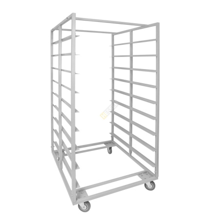 Тележка-шпилька для хлебн.лотков HESSEN ТШ-9 нерж.сталь (900х800х1700мм) | Продажа, монтаж и обслуживание холодильного оборудования | Север33