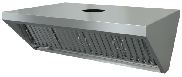 Зонт вентиляционный островной ЗВО-2200х900х400