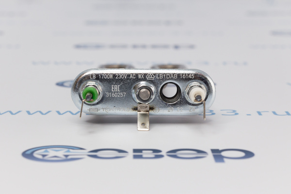 ТЭН 1700W T-CONTROLS прямой 170мм с отв. Дрт_4