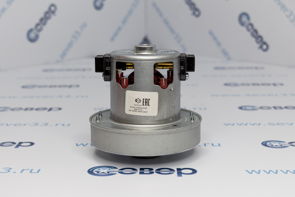 Двигатель пылесоса MKb9-G-T-O3 (VC07W1652AQ) H=124мм, D=121мм, 1500Вт_3