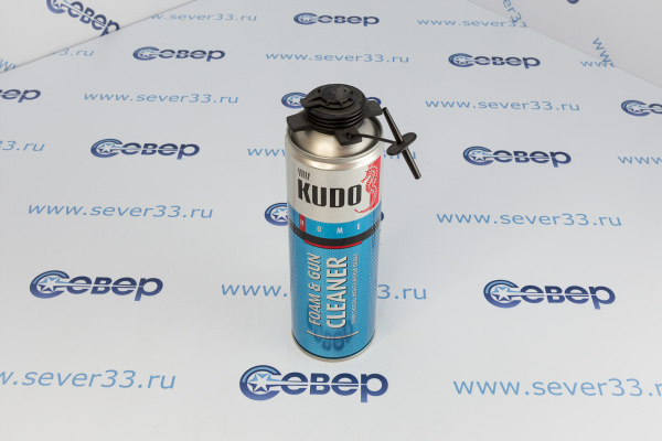 Очиститель монтажной пены Kudo Foam&Gun cleaner, 650 мл_2