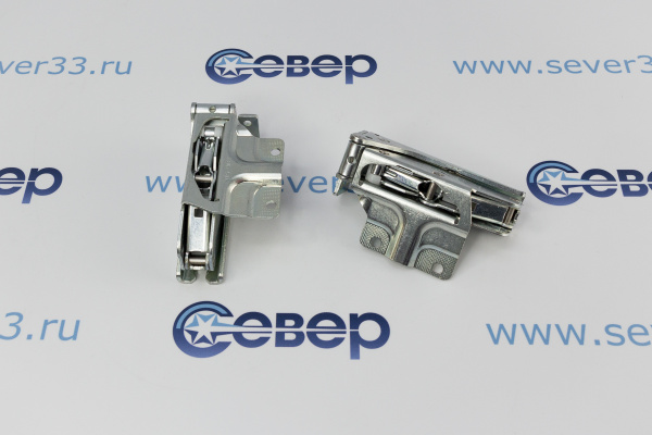 Комплект шарниров для встроенных холодильников BOSCH (верхний + нижний) Bosch 00492680_3