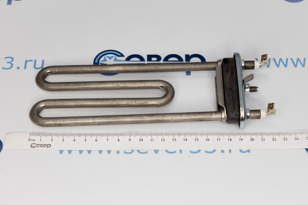 ТЭН 2000W  (Оригинал, 2000W, L=188, R11, M130) Indesit 255099_3