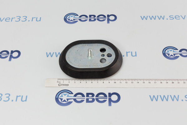 Фланец овальный RCA 83х115мм с прокладкой_3