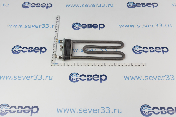 ТЭН 1900W прямой с отверстием ДРТ,185мм R12_4