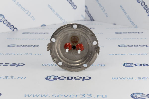 ТЭН для водонагревателя 1500 Вт. M5 Фланец D-75125mm 5 отв. мод. VLS_1