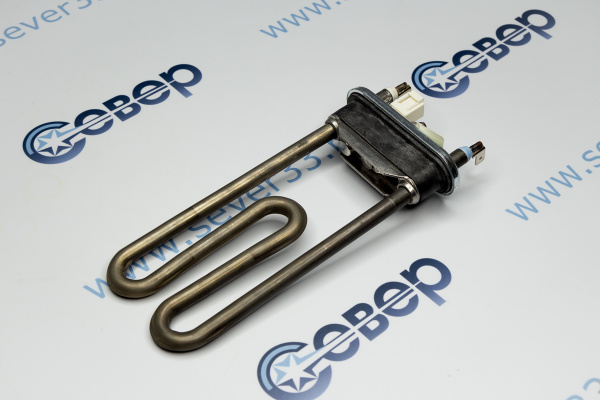 Тэн 1300W 41036768, 41041524 CANDY с датчиком, с буртом Thermowatt 157x87mm HTR025CY_2e