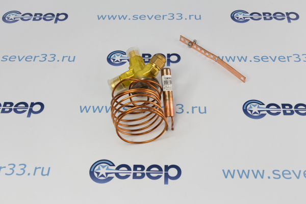 Терморегулирующий вентиль ТРВ HONGSEN TH134W внешнее выравнивание (-40 +10 °C, без MOP, R-134)_3