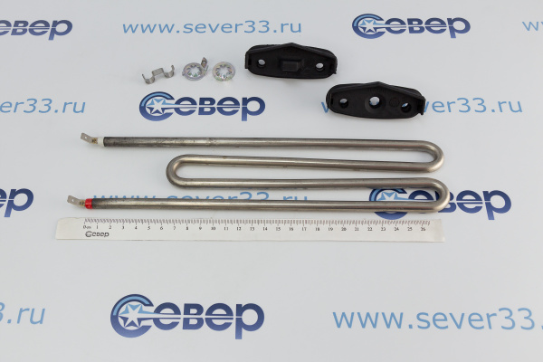 ТЭН 2100W MIELE, комплект 2 резинки (с отверстием и без) MI5106_3